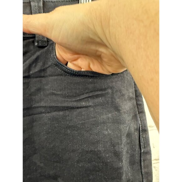 M. Jeans by Maurices Womens Size Large Long Black Skinny Casual 4 Pockets - Picture 3 of 6